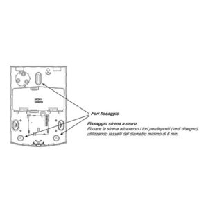 AMC BLADE WB 01 BLUE Sirena Autoalimentata