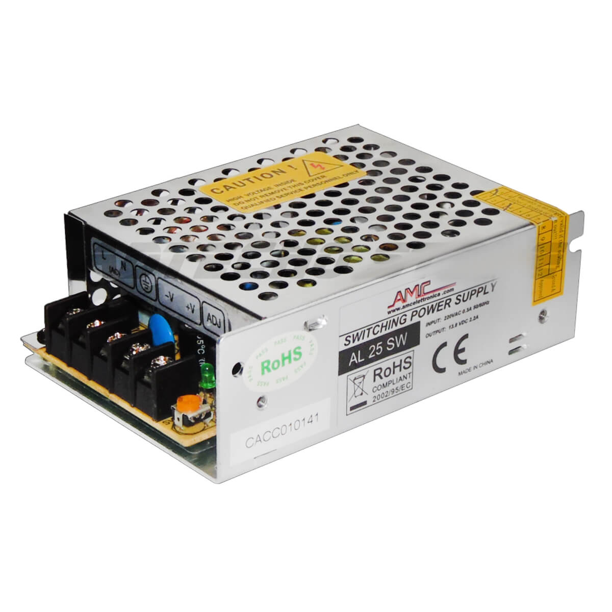 AMC AL25SW Alimentatore per Centrali Serie X (prima serie) e centrali serie C