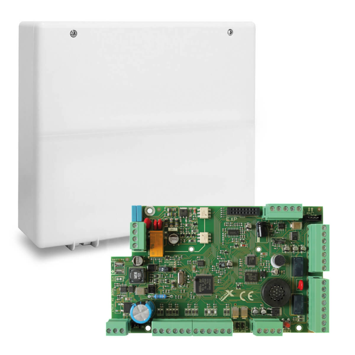 AMC X824V Centrale Antifurto Serie X 8/24 Zone Espandibili con Videoverifica