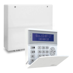 AMC X864V K Kit Centrale Antifurto Serie X 8/64 Zone + Tastiera Kblue