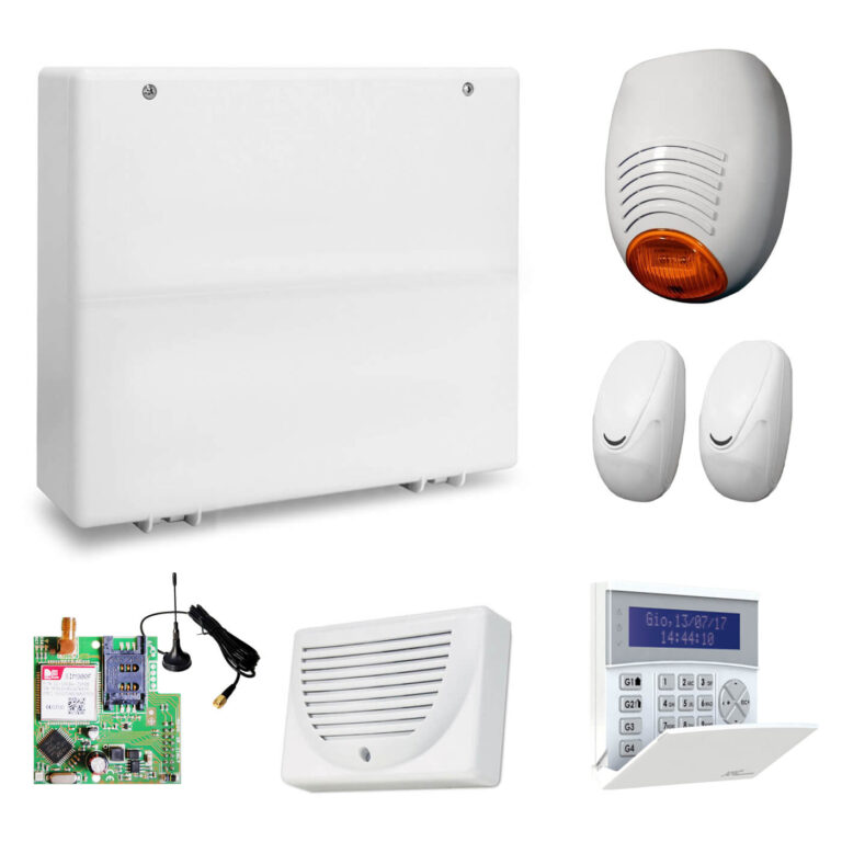 AMC Kit 926 Centrale 8/24 Zone + K-blue + 2x MOUSE09 + Modulo X-GP amc elettronica kit x824 centrale k blue xgprs