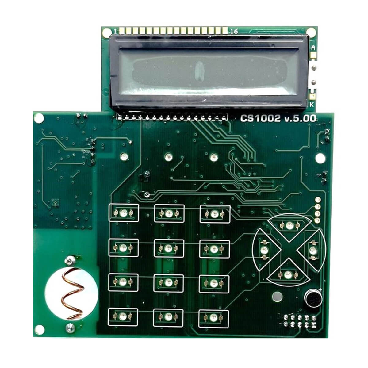 AMC Scheda di ricambio Tastiera Display con RX - XR800