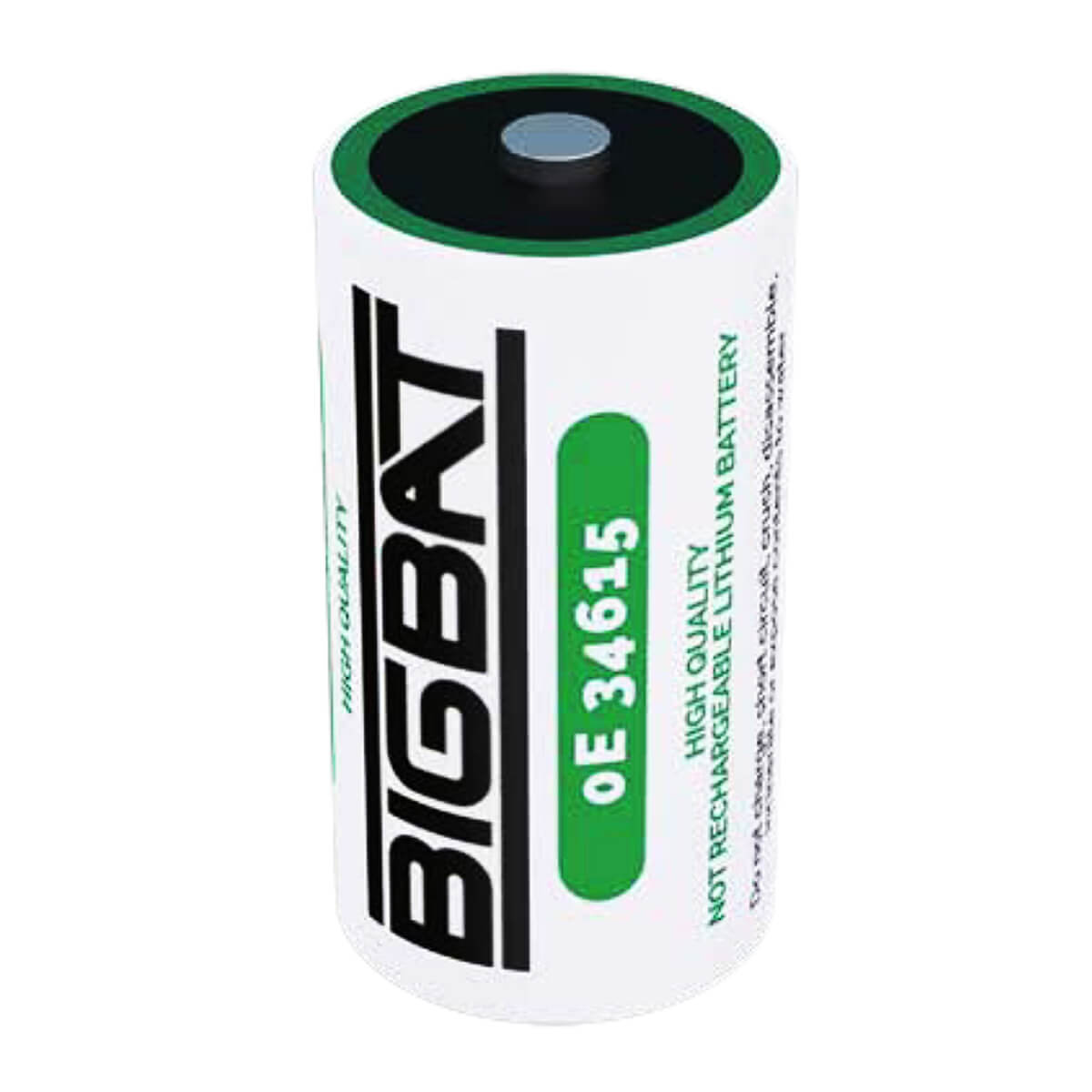 Batteria Big Bat litio 3,6 volt ER34615 tipo D
