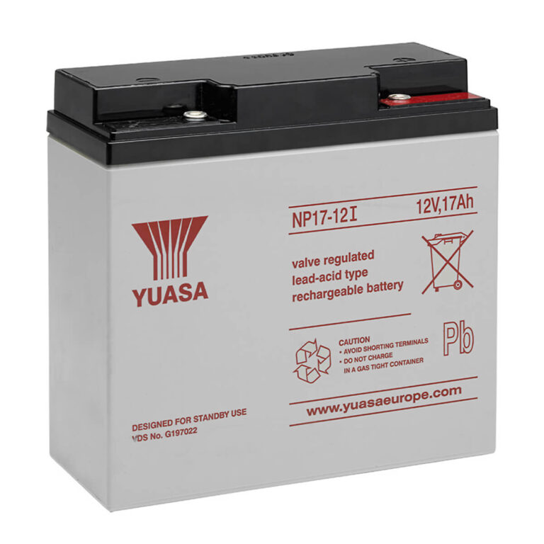 YUASA NP17-12 Batteria 12V-17Ah yuasa batteria np 17 12p