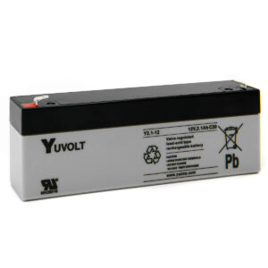 YUASA Batteria AGM YUCEL Y2.1-12 12V 2.1Ah F4.8